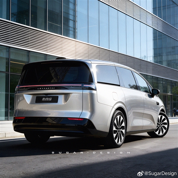 博主绘制零跑首款MPV效果图 网友：改良版理想MEGA