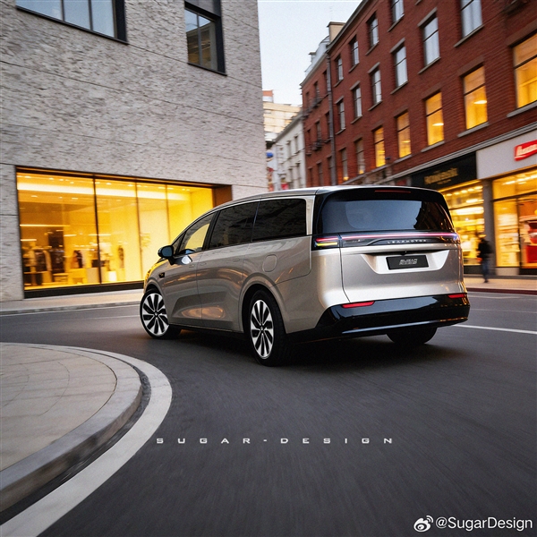 博主绘制零跑首款MPV效果图 网友：改良版理想MEGA