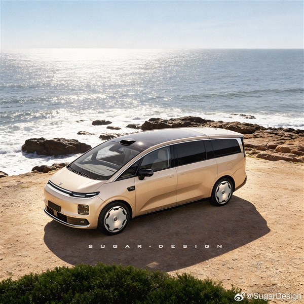 博主绘制零跑首款MPV效果图 网友：改良版理想MEGA