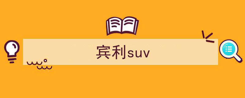 宾利添越全时四驱+空气悬架，豪